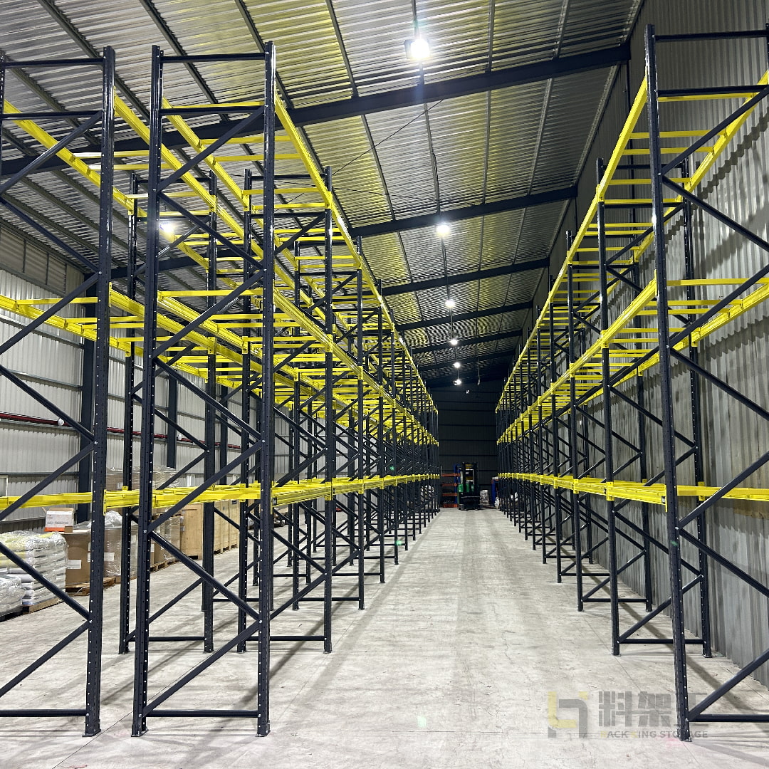 增設倉庫，規劃"重型物料架"設備提高儲存空間