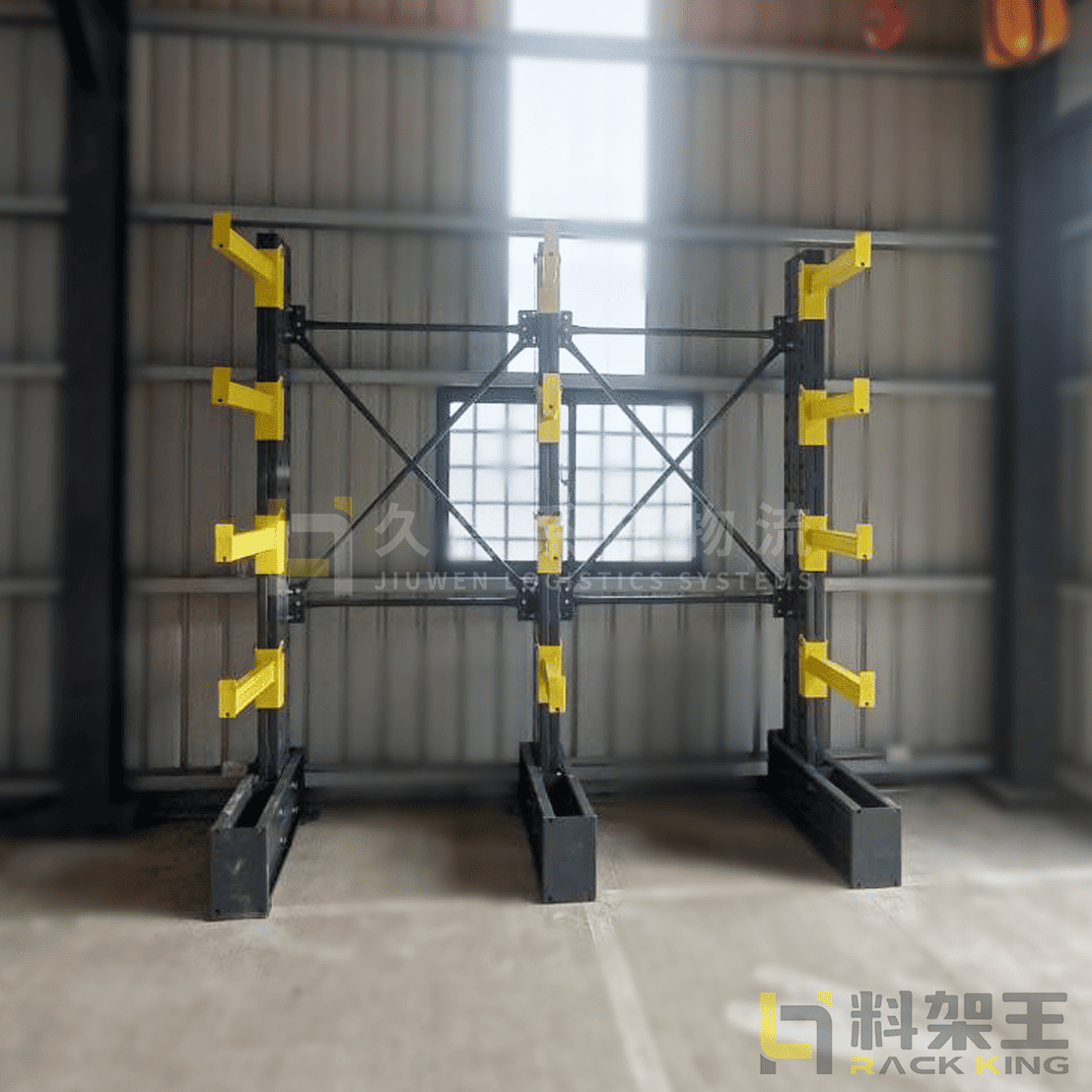 84 彰化 閣樓式平台+懸臂式料架 廢棄物處理廠1