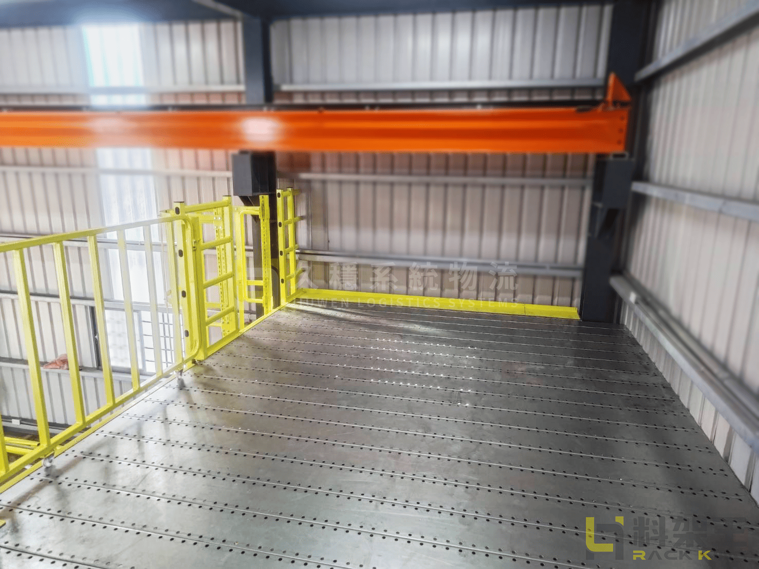 84 彰化 閣樓式平台+懸臂式料架 廢棄物處理廠6