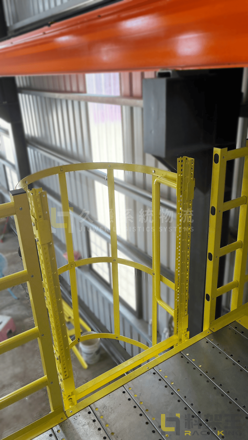 84 彰化 閣樓式平台+懸臂式料架 廢棄物處理廠8