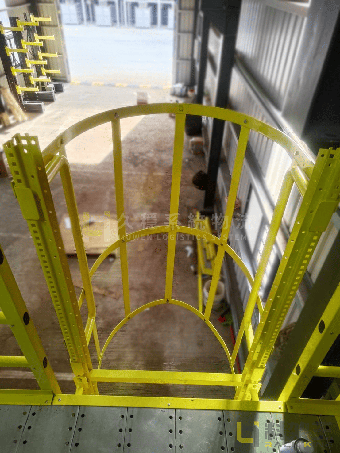 84 彰化 閣樓式平台+懸臂式料架 廢棄物處理廠9