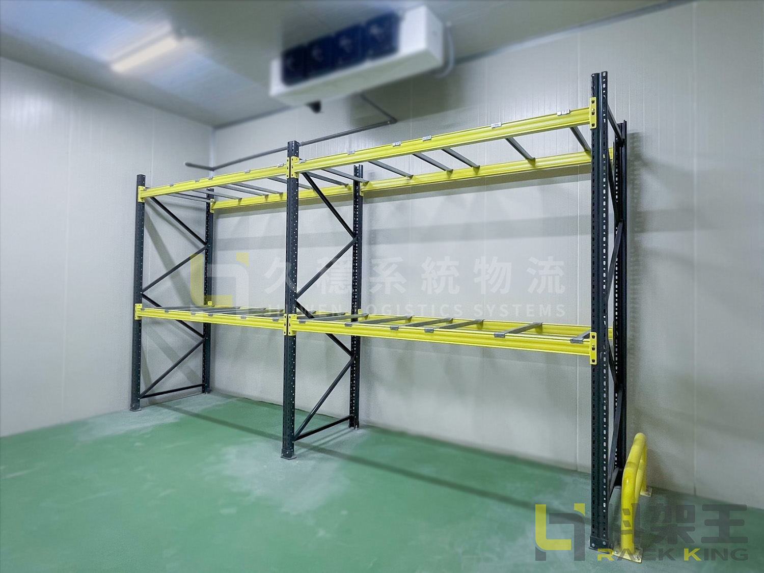 102 高雄 後推式料架+重型料架 保健食品業5